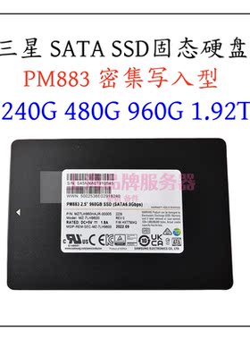 三星PM883480G960G1.92T固态
