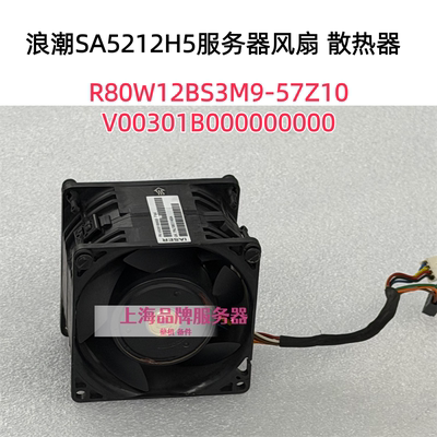 浪潮 SA5212H5 服务器风扇 R80W12BS3M9-57Z10 V00301B000000000