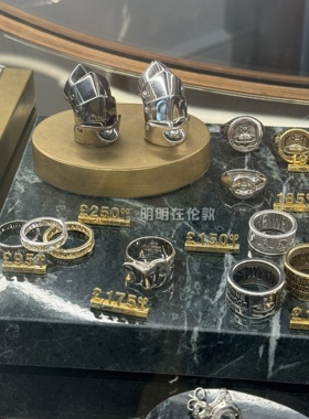 明明在伦敦｜Vivienne westwood西太后盔甲戒指土星戒指925银戒指