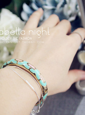 景泰蓝小孩不褪色学生手镯送女友