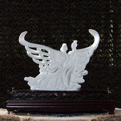 徐才提大师梁祝大精品陶瓷摆件客厅婚房装 饰品纪念日送礼创意实用