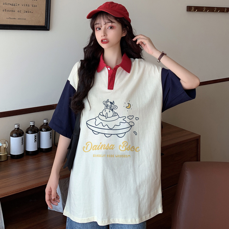 Japanese style short sleeve T-shirt