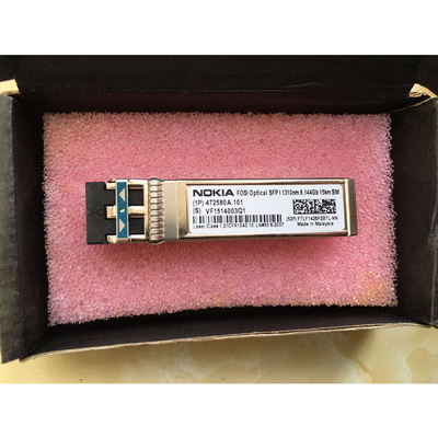 诺西 诺基亚 6.144G BBU基站专用 6光模块 FTLF1426P2BTL-NN 15KM