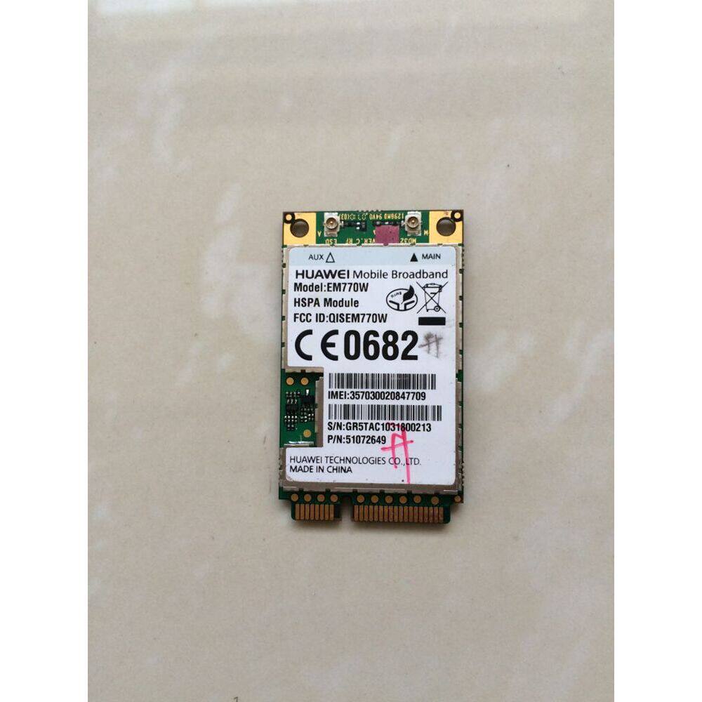 华为EM770W 3g模块 联通 WCDMA+EDGE 3g 无线上网卡 3G内置模块