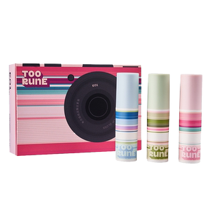 toorune肽润有点咸唇泥三件套雾面哑光唇釉秋冬色丝绒口红礼盒装