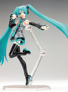 美少女Figma 014# 初音虚拟歌手 葱娘 关节可动 手办模型摆件造型