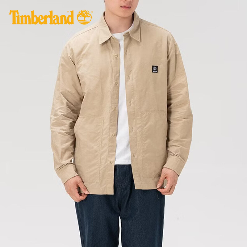 Timberland添柏岚男士户外硬朗有型日常通勤夹克长袖衬衫A5M3J