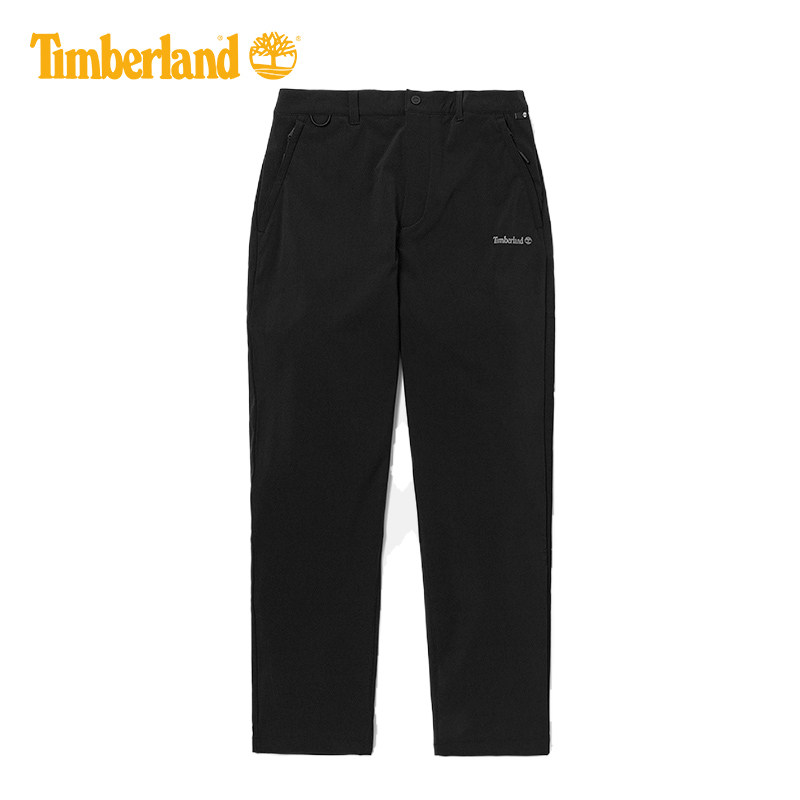Timberland添柏岚男裤户外防泼水弹力透气宽松休闲速干长裤A5Z23