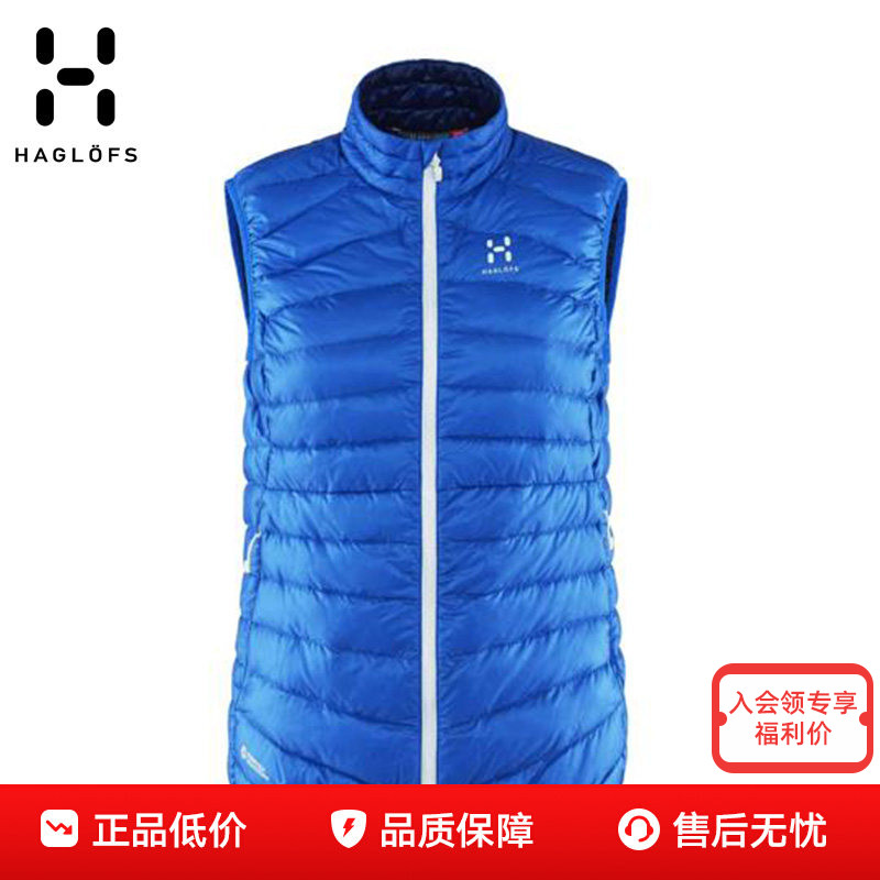 火柴棍Haglofs户外女款防水防风舒适透气羽绒马甲背心603062图片