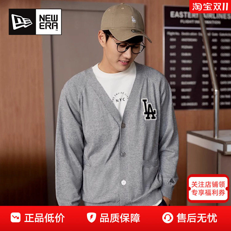 NewEra纽亦华联名MLB男女针织衫轻薄保暖开衫羊毛衫外套13512334