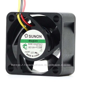 KDE1204PKV1 全新 原装SUNON 4020 12V 0.8W 4厘米 磁悬浮风扇