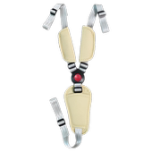 儿童餐椅三点式 肩款 安全带宝宝绑带固定带适用小龙哈彼餐椅