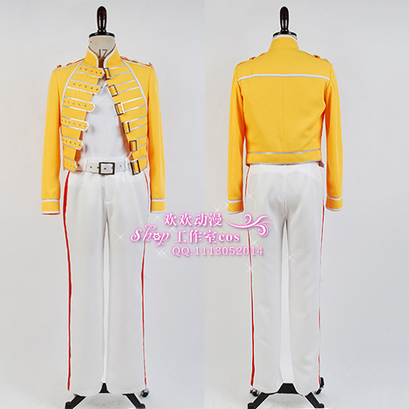 皇后乐队主唱 莱迪弗 Freddie Mercury 佛莱迪·摩克瑞cos服