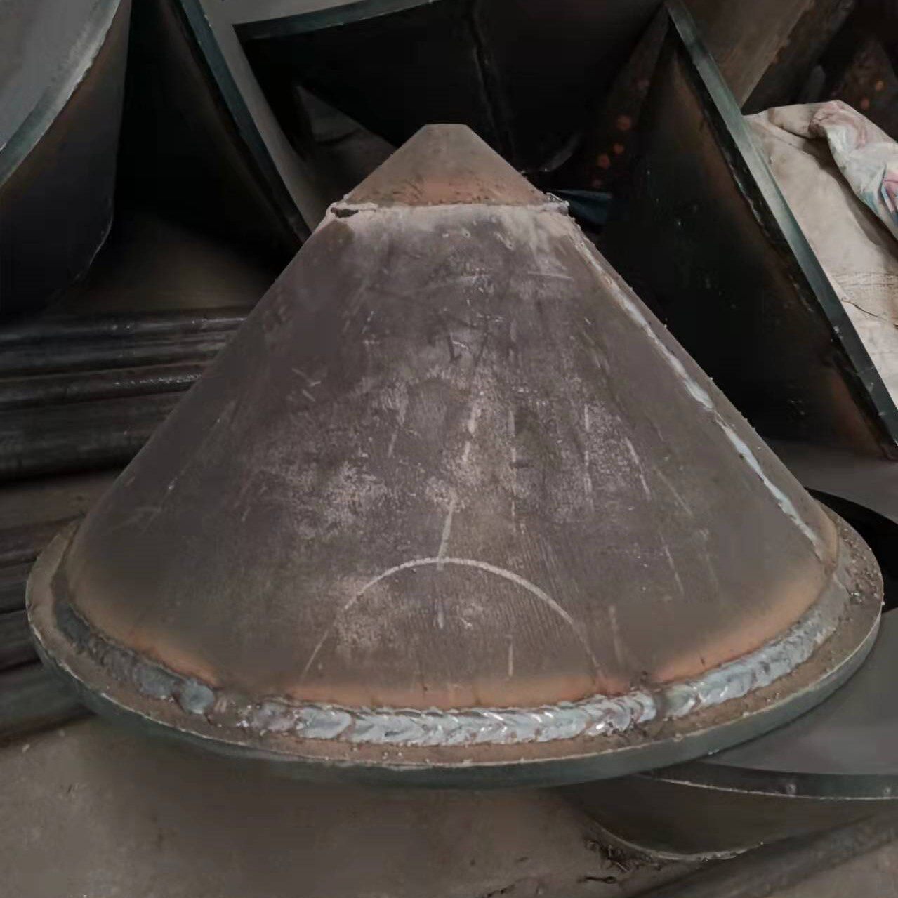 管桩桩尖锥形开口十字桩尖非标国标焊接加工定制300 400 500 600