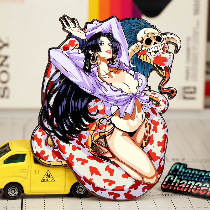 chanceway合金超大胸针徽章