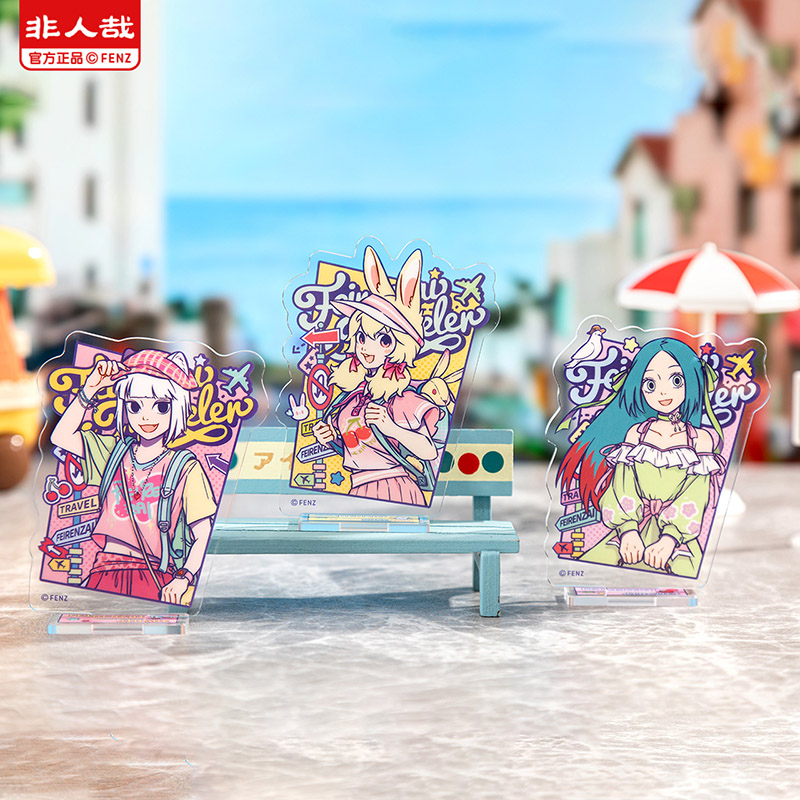 非人哉旅行系列亚克力立牌小摆件