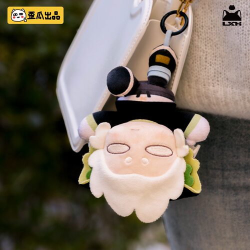 罗小黑战记功夫小黑系列毛绒挂件