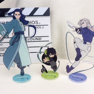 罗小黑战记2战斗系列立牌鹿野亚克力桌面摆件无限哪吒大电影周边