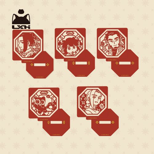 年年岁岁系列亚克力印章套组