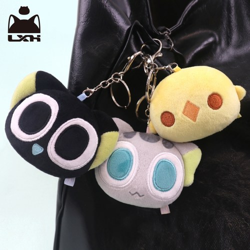 罗小黑战记大头毛绒小挂件钥匙扣