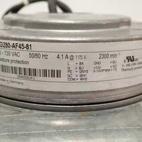 德国原装R3G280-AF45-81风机