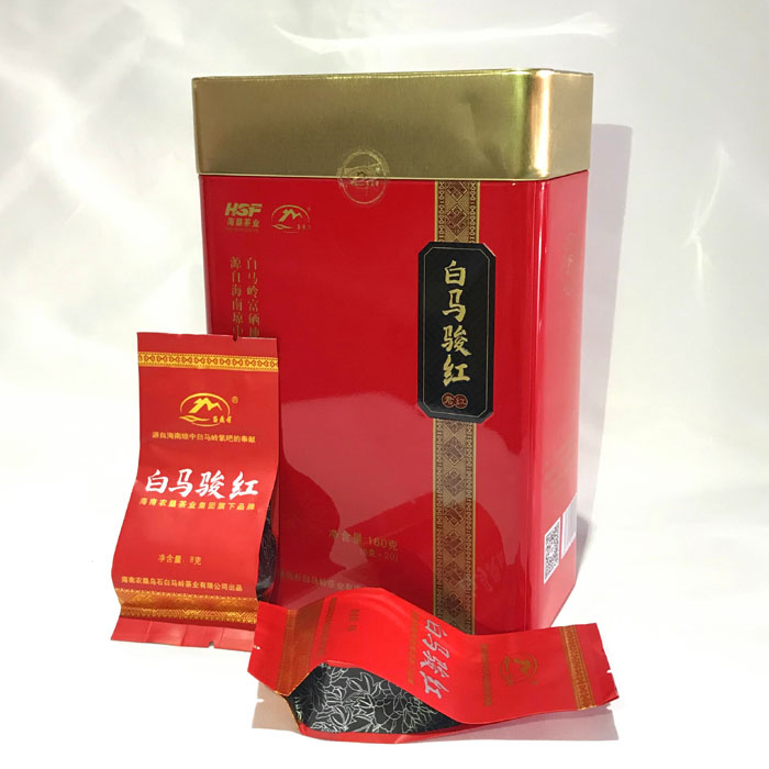 白马骏红富硒红茶新茶叶