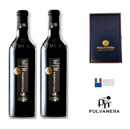 意大利原瓶进口博瓦尼拉POLVANERA14 PRIMITIVODOC Bio葡萄酒