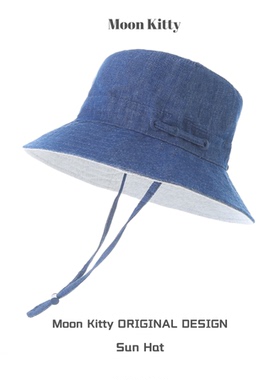 【美式牛仔】儿童渔夫帽防紫外线透气户外遮阳帽防嗮帽