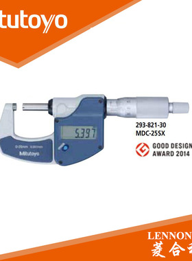 原装日本三丰 293-821-30  0 -25mm/ 1um数显外径千分尺 MDC-25SX