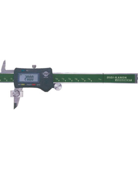 日本中村电子游标卡尺KANON数字式带孔距测爪游标卡尺PLUS10-15