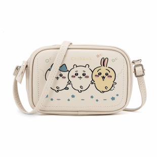 日系chiikawa吉伊咔哇单肩斜挎包小八乌萨奇礼物学生多用包杂物包