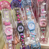 现货日本三丽鸥kitty玉桂狗库洛米美乐蒂帕恰狗儿童成人可爱手表