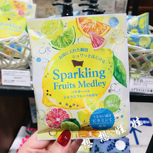 日本charley柑橘水果香限定美肌滋润保湿微炭碳酸泡澡浴盐入浴剂