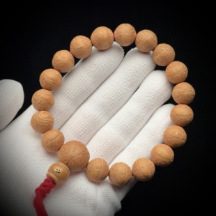 匠心凡尘尼泊尔凤眼菩提13mm正圆原散籽凤眼单圈手串长串文玩佛珠