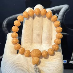 尼泊尔凤眼龙眼菩提老树高密高油铁籽手串手持手链长条同树头货