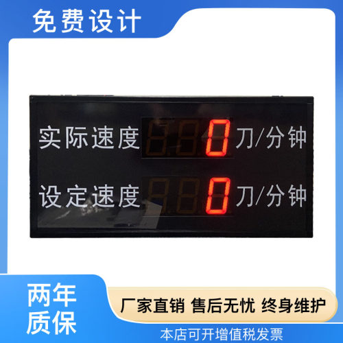 工业级温湿度电子看板TSP噪音LED