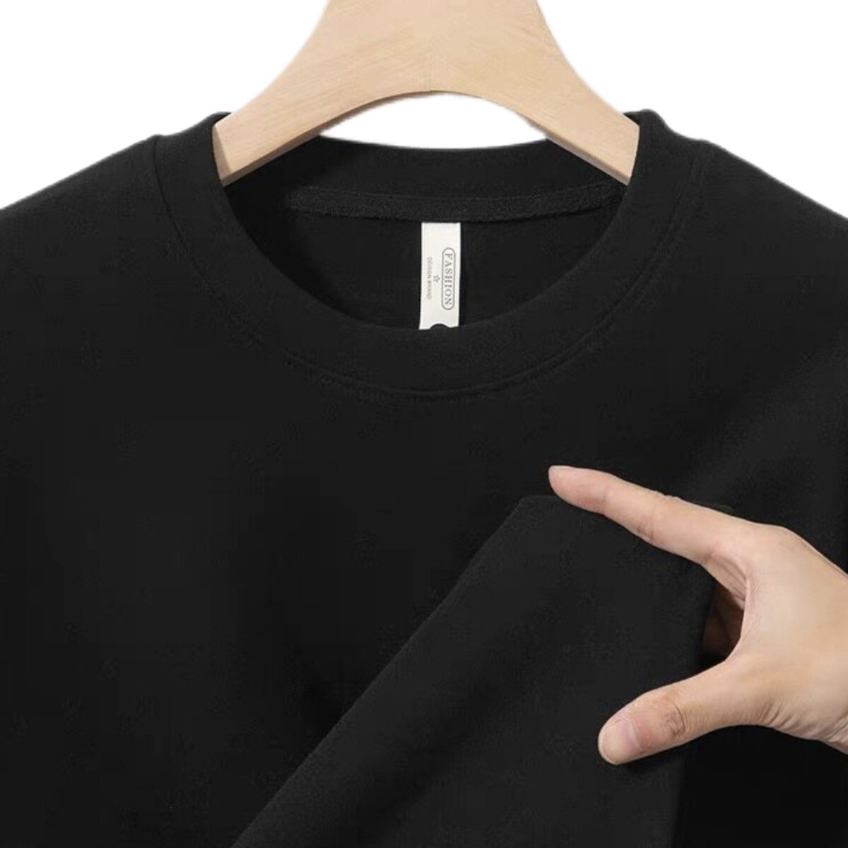 索罗娜t恤工作服纯色印字logo夏季圆领短袖工衣班服广告文化衫