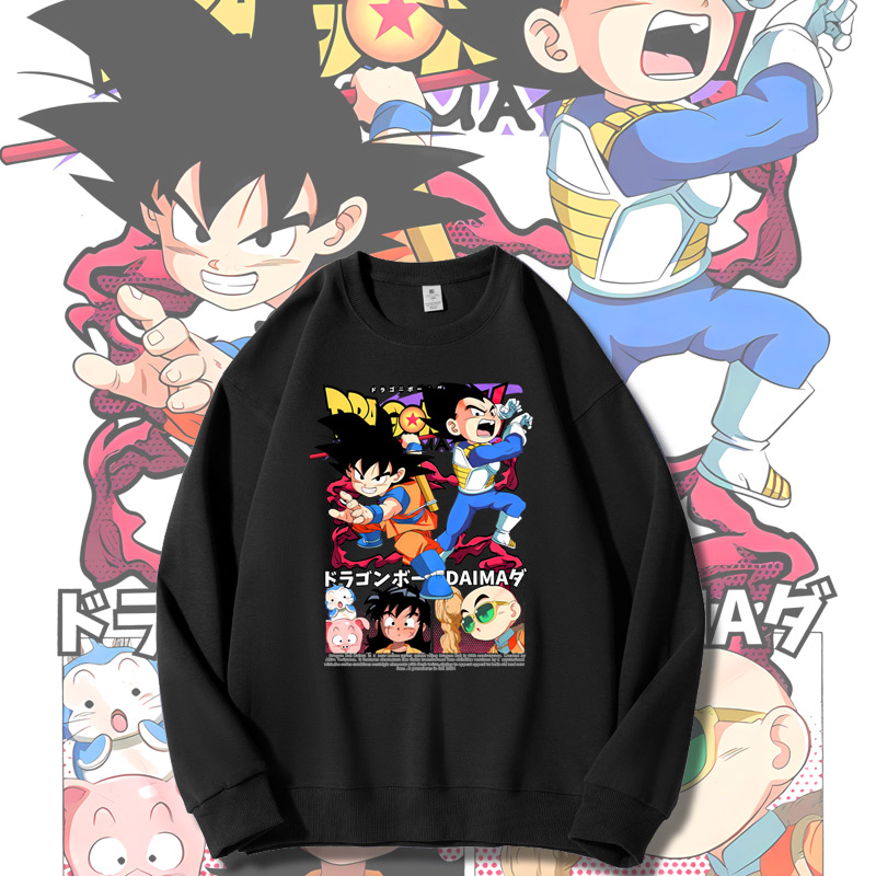 七龙珠悟空大魔秋季圆领卫衣