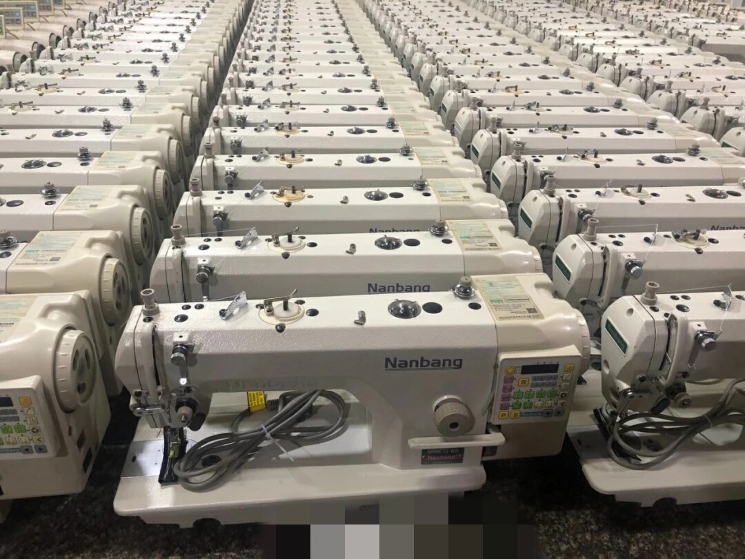 南邦8910新款电脑直驱高速工业缝纫机自动剪线静音节能衣车平车