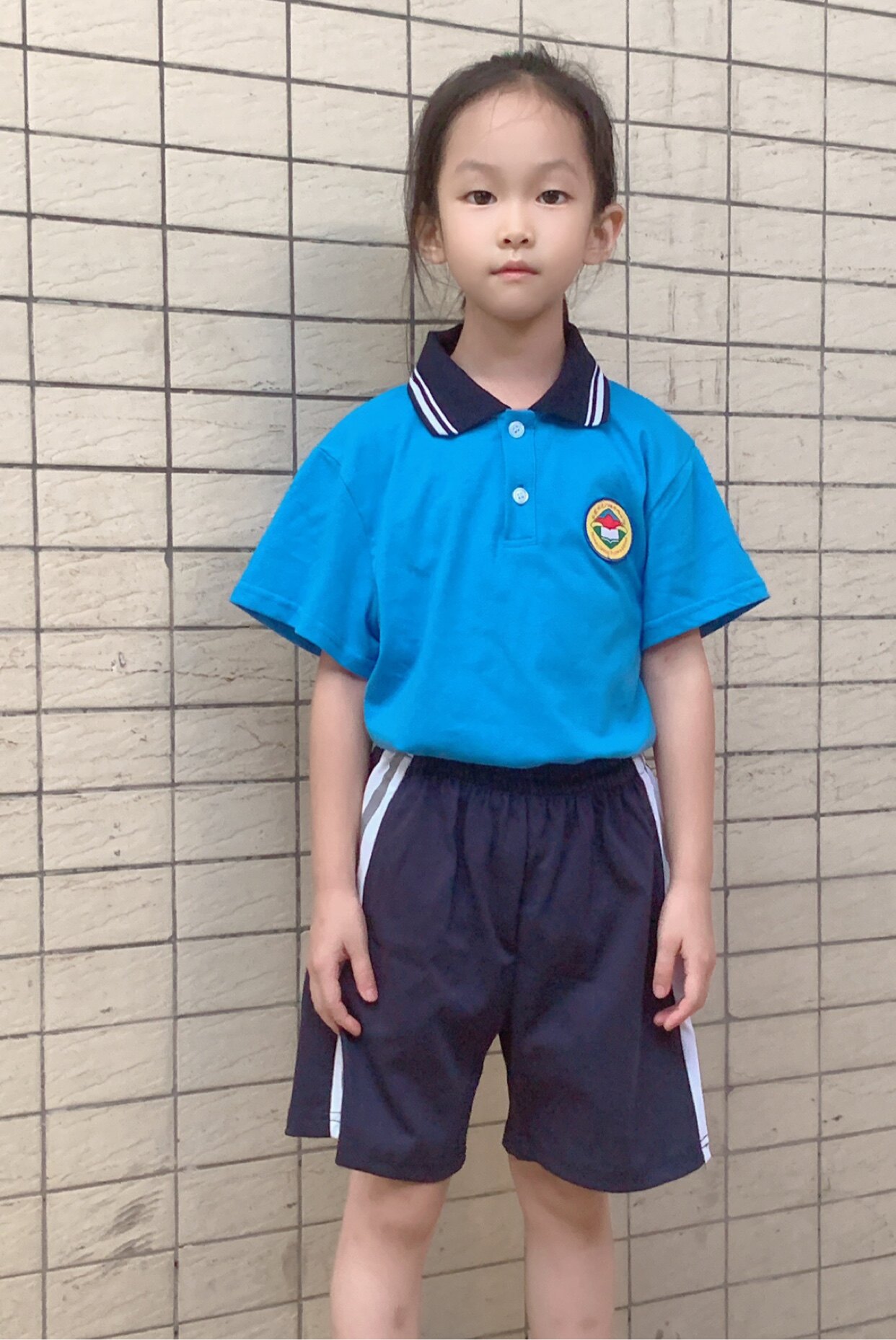 东莞市虎门镇中心太平小学校服秋冬装上衣长裤套装