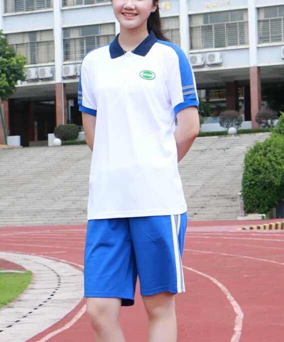 东莞市虎门第三中学新版纯棉校服短袖上衣秋薄长裤冬外套厚冬裤