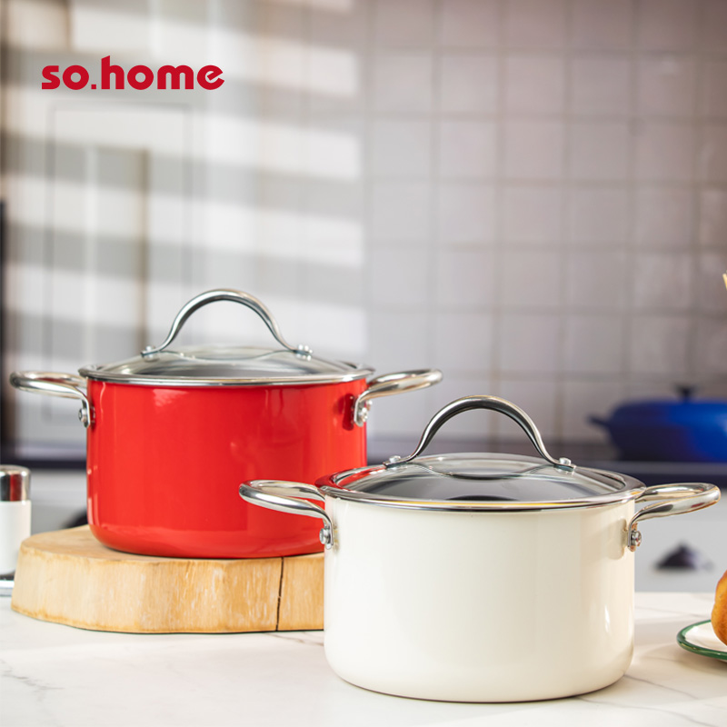 304不锈钢珐琅锅煲汤锅