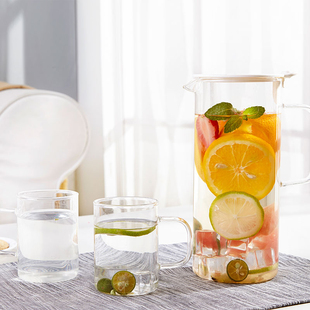 sohome玻璃凉水壶三件套欧式家用大容量防爆原创设计GR150-A