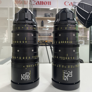 Dzofilm东正CATTA 80mm 135mm ZOOM无邪全画幅电影镜头T2.9