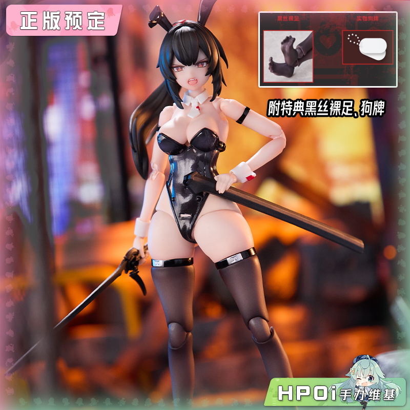 【Hpoi定金】溯行Sushiworks 兔子快速反应小队 强攻手 秋月 手办