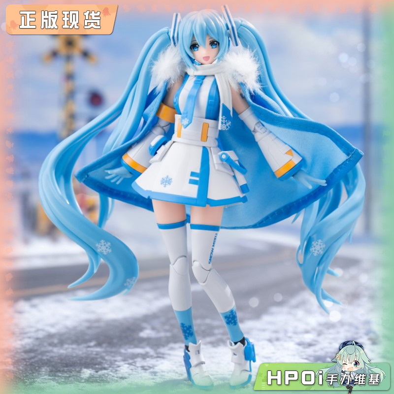 圣斯基 piapro 初音未来 雪未来 冰点回响 拼装 手办