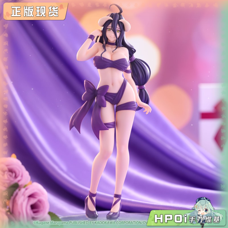 Furyu OVERLORD BiCute Ribbons 雅儿贝德 景品 手办