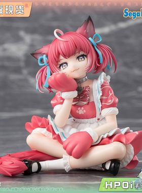 【Hpoi补款】SEGA 虚拟主播 vtb 赤见Karubi 坐姿压泡面 景品手办