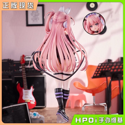 【Hpoi现货】Otherwhere 兔耳耳机 露露姆 毛玉牛乳原画 1/6 手办