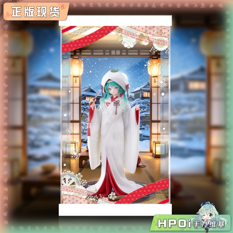 展示盒 TAITO AMP MIKU 初音未来 雪未来 2013 手办